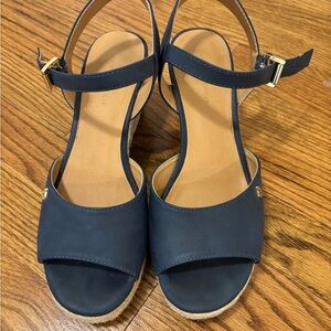 Tommy Hilfiger Navy wedges